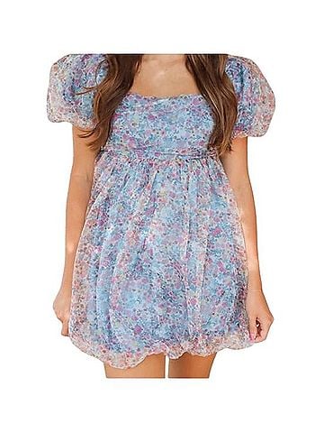 Storia Storia Babydoll Mini Dress Casual Dress (view 2)