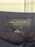 Ann Taylor 63% Polyester 33% Rayon 4% Spandex 100% Polyester Blue Formal Skirt Size 0 (petite) - photo 3