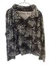 Kim Rogers Animal Print Black White Jacket Size L - photo 1