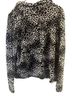 Kim Rogers Animal Print Black White Jacket Size L - photo 2