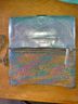 Loeffler Randall gussetted rainbow lame Clutch - photo 5