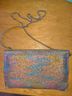 Loeffler Randall gussetted rainbow lame Clutch - photo 12