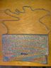 Loeffler Randall gussetted rainbow lame Clutch - photo 11