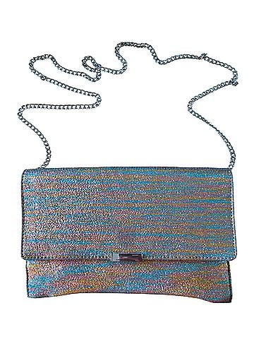 Loeffler Randall gussetted rainbow lame Clutch (view 1)