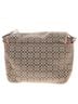 Coach 100% Canvas Print Brown Tan Silver Leather Messenger One size - photo 4