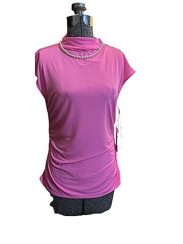 DKNY Short Sleeve Blouse (view 1)