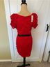 Bebe Eliana Ruffle Lace Dress Cocktail Dress - photo 5