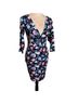 Guess Floral Multi Color Cocktail Dress Size S - photo 1