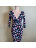 Guess Floral Multi Color Cocktail Dress Size S - photo 6
