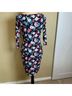 Guess Floral Multi Color Cocktail Dress Size S - photo 3