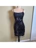 Guess Blue Black Casual Dress Size 4 - photo 7