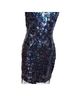 Guess Blue Black Casual Dress Size 4 - photo 1