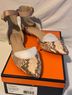 Arturo Chiang 100% Calf Leather Snake Print Multi Color Flats Size 8 1/2 - photo 5