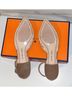 Arturo Chiang 100% Calf Leather Snake Print Multi Color Flats Size 8 1/2 - photo 3