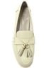 Kenneth Cole 100% Calf Leather Ivory Flats Size 6 1/2 - photo 2