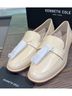 Kenneth Cole 100% Calf Leather Ivory Flats Size 6 1/2 - photo 4