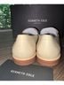 Kenneth Cole 100% Calf Leather Ivory Flats Size 6 1/2 - photo 7