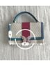 Brighton 100% Leather Multi Color White Blue Leather Clutch One size - photo 7