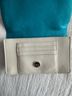 Brighton 100% Leather Multi Color White Blue Leather Clutch One size - photo 4