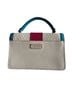 Brighton 100% Leather Multi Color White Blue Leather Clutch One size - photo 2