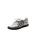 Adidas Silver White Sneakers Size 6 - photo 1