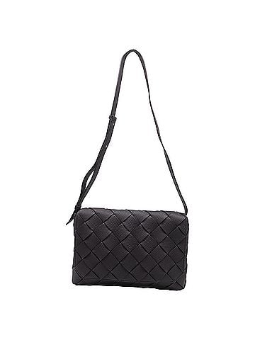 Bottega Veneta Bottega Veneta Large Diago Bag in Black Leather (view 1)