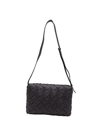 Bottega Veneta Bottega Veneta Large Diago Bag in Black Leather (view 2)