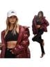 Alo Yoga 100% Nylon 100% Polyester Solid Red Jacket Size XS - photo 1
