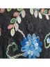 Venus 100% Polyester Floral Black Blue Green Pink Cocktail Dress Size 14 - photo 4