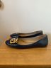 Tory Burch 100% Leather Blue Flats Size 8 1/2 - photo 3
