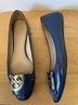 Tory Burch 100% Leather Blue Flats Size 8 1/2 - photo 6