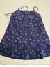 Free People 100% Cotton Floral Blue Multi Color Sleeveless Top Size M - photo 5