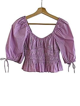 STAUD Short Sleeve Blouse (view 1)