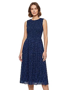 Rebecca Taylor Smocked Casual Dress (view 1)