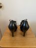 Coach 100% Leather Black Heels Size 8 - photo 3