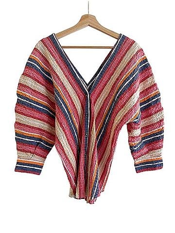 Mara Hoffman 3/4 Sleeve Blouse (view 1)