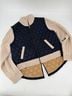Veronica Beard 80% Lambswool 20% Nylon 100% Polyester Blue White Jacket Size L - photo 3