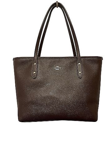 Coach Mini City Tote Leather Tote (view 1)