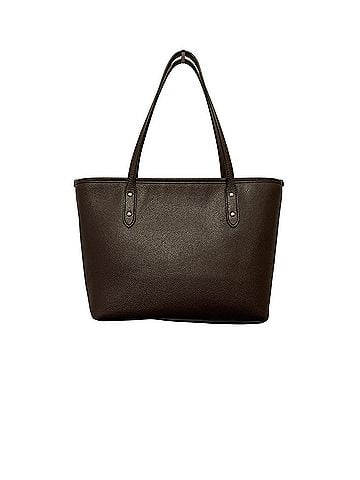 Coach Mini City Tote Leather Tote (view 2)
