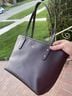 Coach 100% Leather Brown Red Leather Tote One size - photo 7