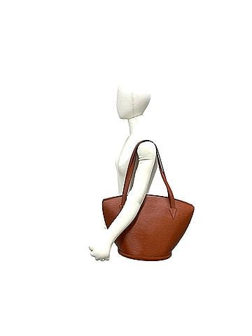 Louis Vuitton LOUIS VUITTON Louis Vuitton Vintage Saint Jacques Epi Leather Tote Bag Semi Shoulder Kenya Brown 37153 (view 2)