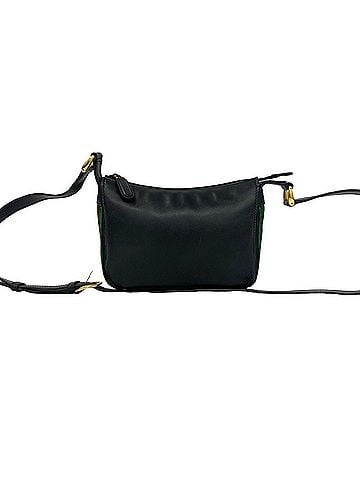 Gucci GUCCI Old Gucci Sherry Line Leather Shoulder Bag, Pouch, Sacoche, Black 26723 (view 1)