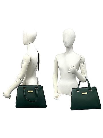 Christian Dior Christian Dior CD Logo Hardware Leather 2-way Shoulder Bag/Handbag Green 39133 (view 2)