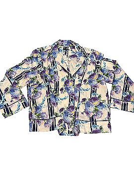 J.Crew x Dauphinette Drapey Button-up Top Long Sleeve Blouse (view 1)