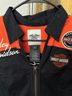 Harley Davidson Black Red White Short Sleeve Button-Down Shirt Size M - photo 3