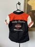 Harley Davidson Black Red White Short Sleeve Button-Down Shirt Size M - photo 7
