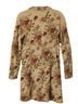 Johnny Was 97% Cotton 3% Spandex 100% Polyester Floral Red Pink Tan Coat Size L - photo 2
