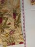 Johnny Was 97% Cotton 3% Spandex 100% Polyester Floral Red Pink Tan Coat Size L - photo 10