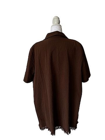 Alfred Dunner Short Sleeve Button-Down Shirt (view 2)
