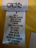 Cache Yellow Cocktail Dress Size 8 - photo 5